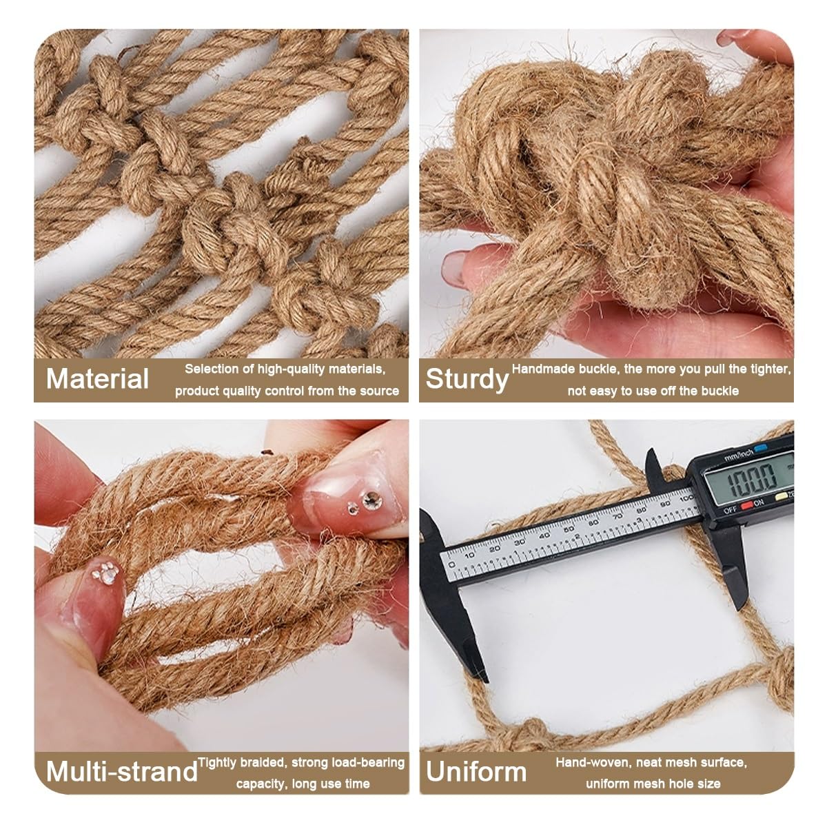 Ficelle de jute naturelle pour décoration intérieure et extérieure, décoration murale, travaux manuels, projets de peinture, décoration de fête et de bar, style librairie, polyvalent et respectueux de
