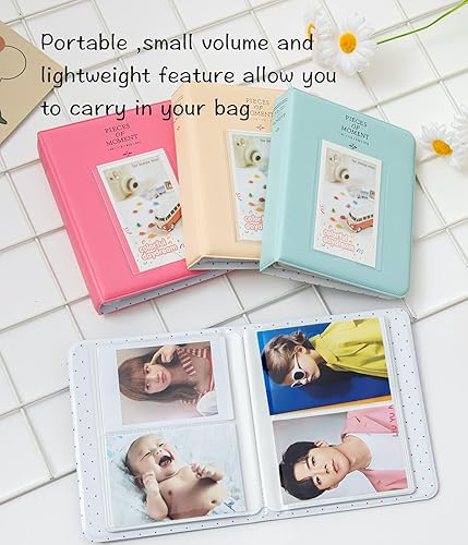 Miniatura 6 de Álbum, 2 unidades de álbum de 64 bolsillos para Fujifilm Mini 7s 8 8+ 9 25 26 50s 70 90, libro de fotos instantánea Goodsnetic Photo Book para
