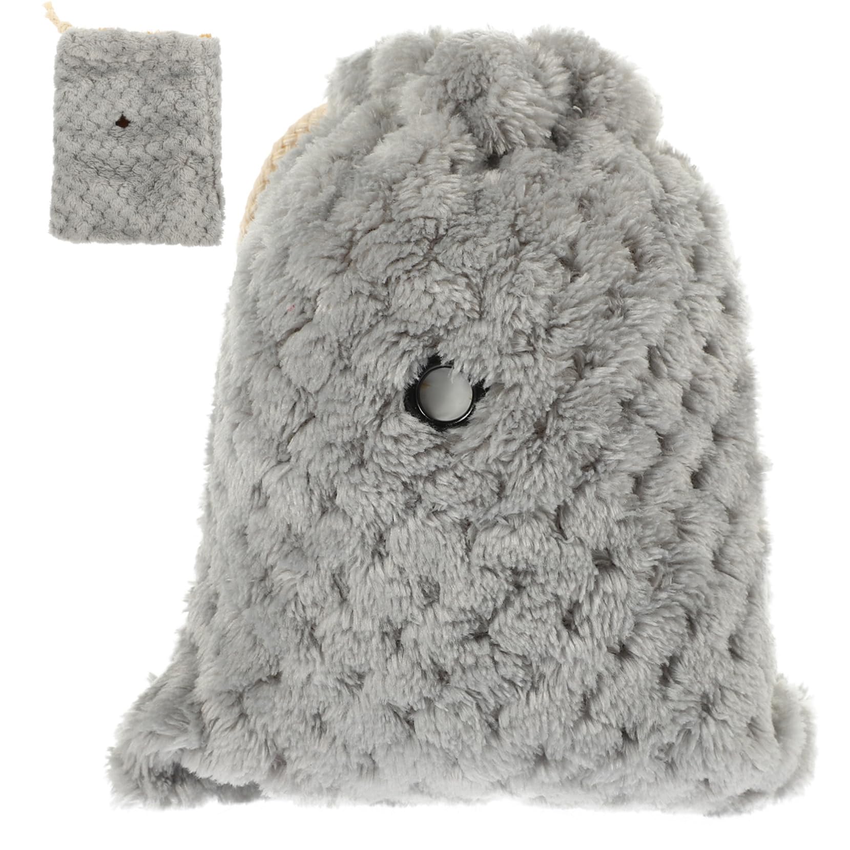 Mikikit Portable Hamster Carrier Bag Lightweight Drawstring Travel Pouch for Guinea Pig Chinchilla Pets for Hiking Outing and Daily Walks Easy to Clean and Comfortable