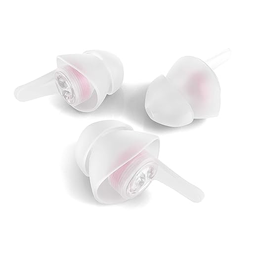 EarPeace High Fidelity Oordopjes Festival - Gehoorbescherming Oordoppen voor Concerten en Festivals - 3 Niveaus van Ruisonderdrukking - Noise Cancelling Earplugs tot 26dB