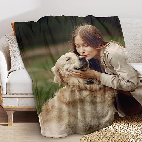 Miniatura 10 de Manta personalizada con imagen, manta personalizada con fotos para adultos, niños, familia, mejores amigos en cumpleaños, Navidad, boda, regalos con