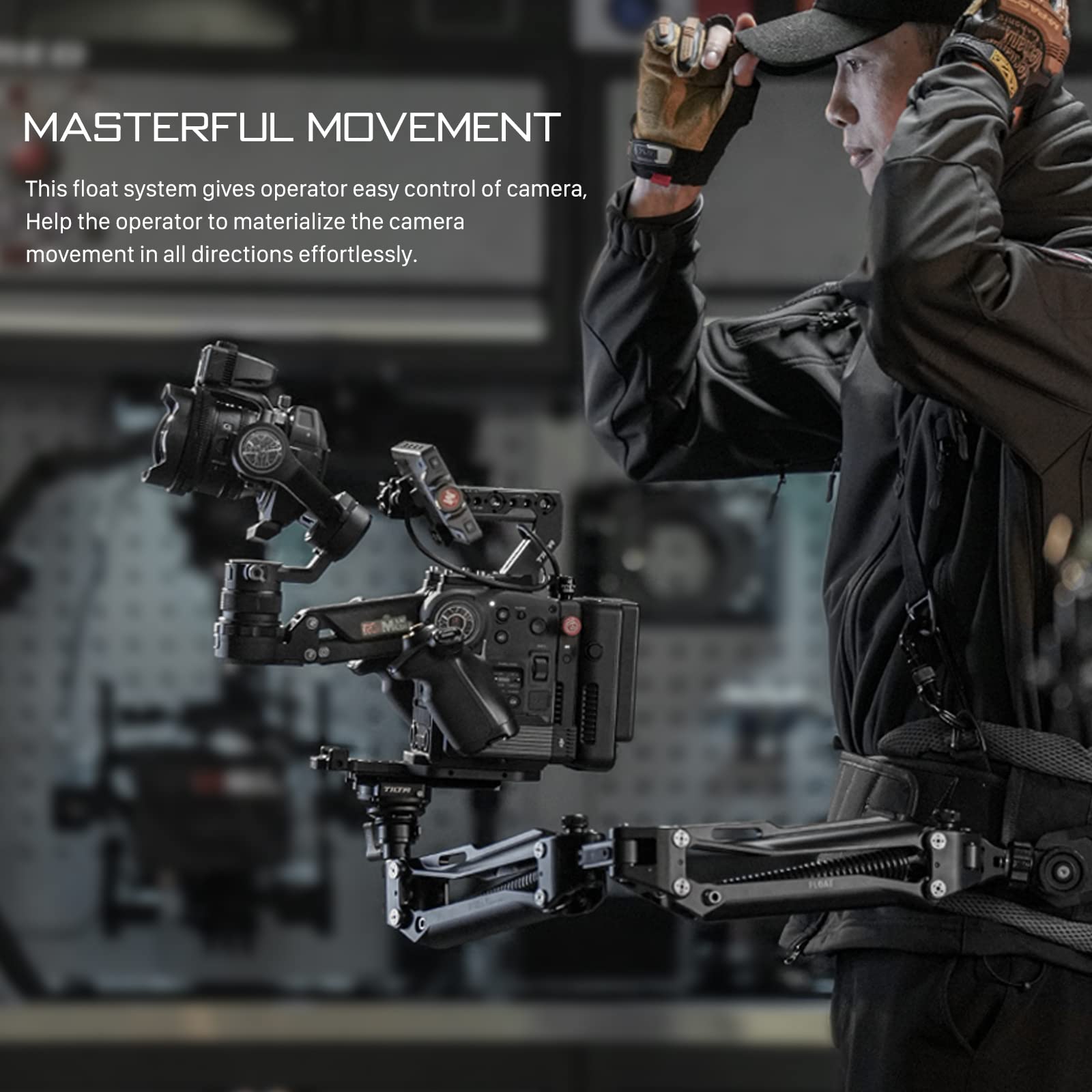 Tilta Manfrotto - Adattatore piastra a sgancio rapido per braccio stabilizzatore a galleggiante Tilta compatibile con DJI Ronin 4D/RS 2/RS 3 PRO GSS-T01-QPA | Compatibile con DJI Ronin 4D/RS 2/RS 3 PRO