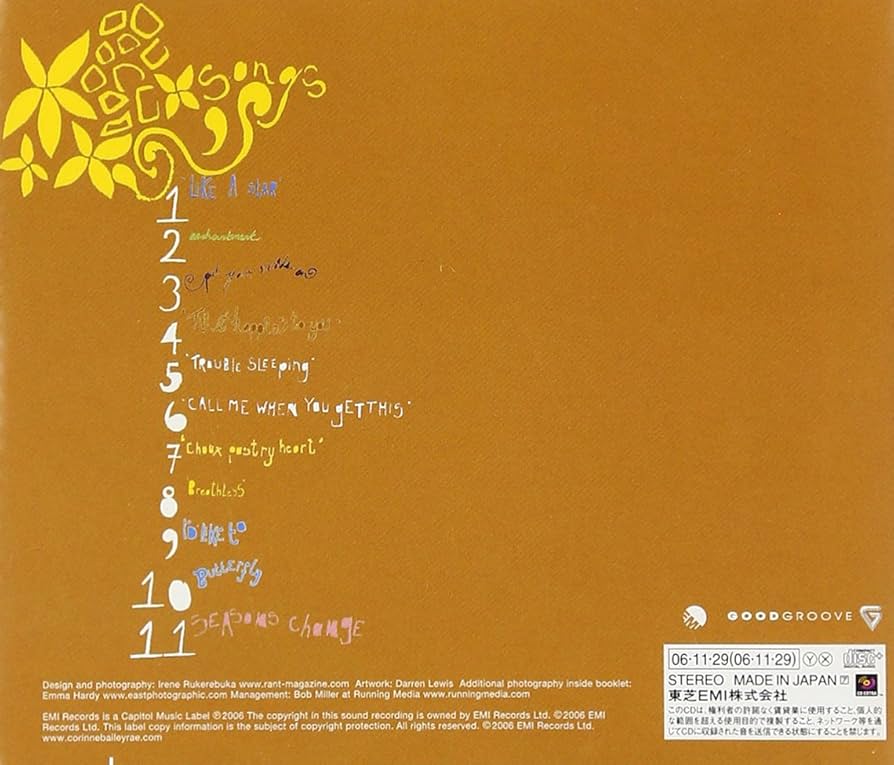 【サイン】コリーヌ・ベイリー・レイ【DXエディション】 サイン】コリーヌ・ベイリー・レイ【DXエディション】 コリーヌ