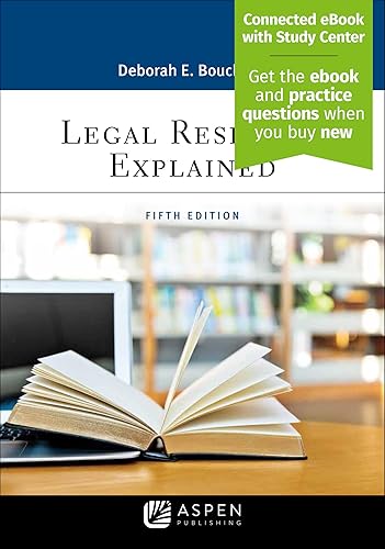Legal Research Explained [Connected eBook with Study Center](Aspen Paralegal) (Aspen Paralegal Series)