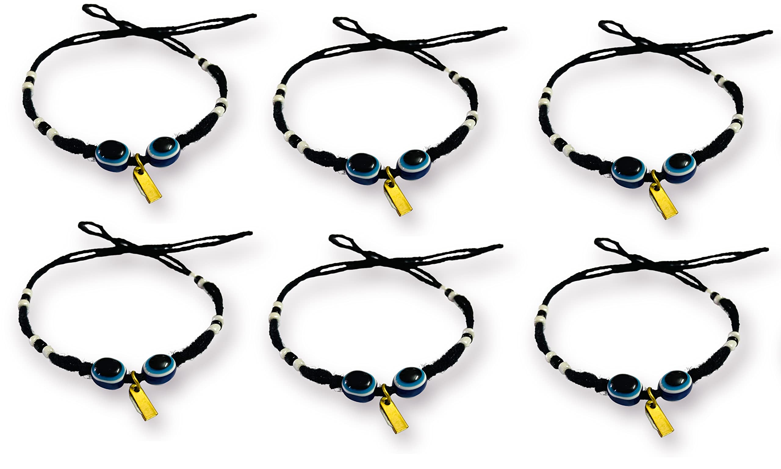 BigMart Nazar Battu Evil Eye Anklet Bracelet for Women and Girls | Stylish and Trendy Evil Eye Anklets Bracelet Nazar Battu Black Beaded Anklet | Nazaria Anklets Set (Pack of 6) (B0BHWZ82LC) Amazon Price History, Amazon Price Tracker