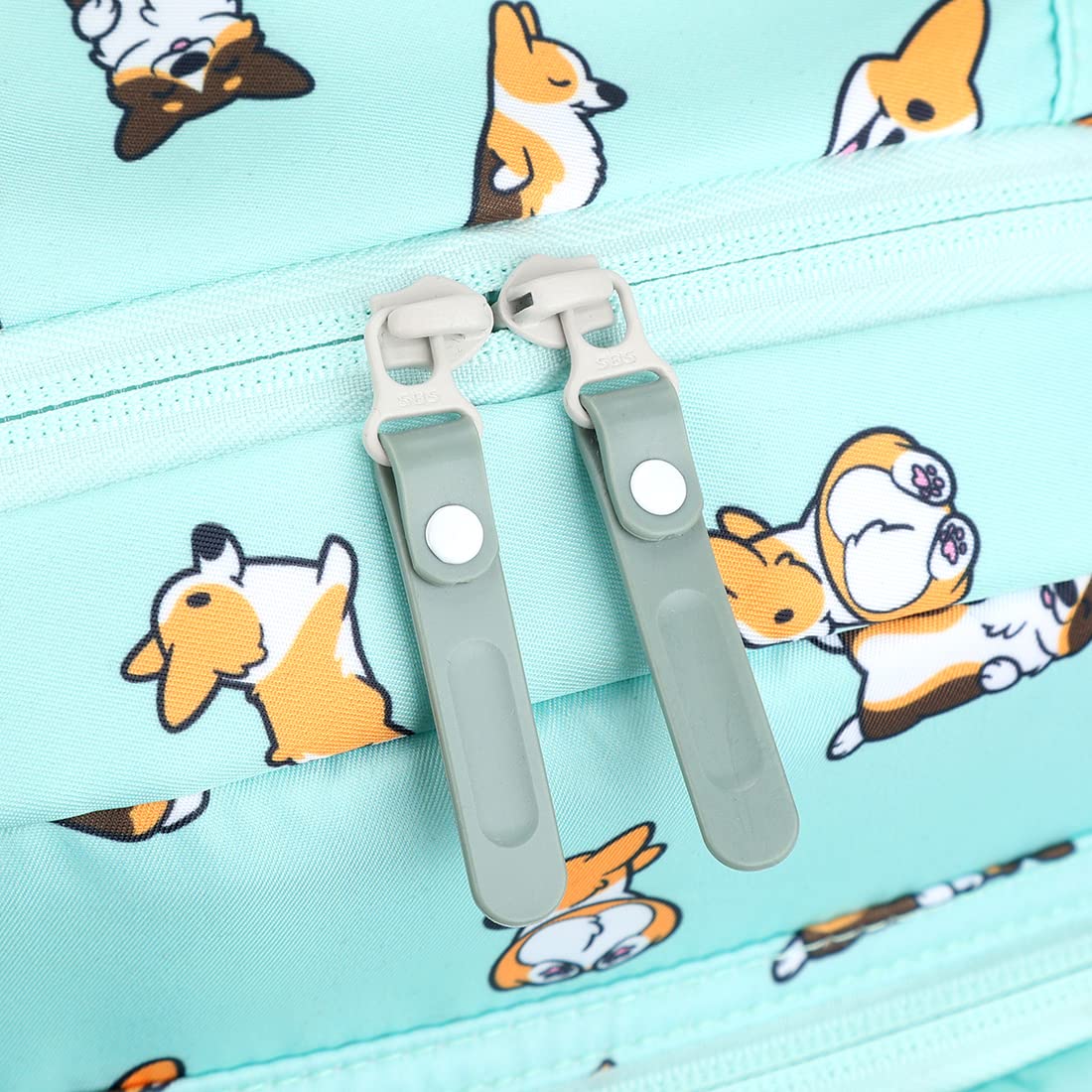 Lindas mochilas de perro Corgi para niñas y niños, mochila escolar para mujeres, hombres y adolescentes