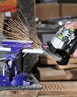 Vista 9 de WORKPRO Tornillo de banco, tornillo de 4-1/2" para banco de trabajo, tornillo de combinación de utilidad para tubería y hogar, tornillo de banco