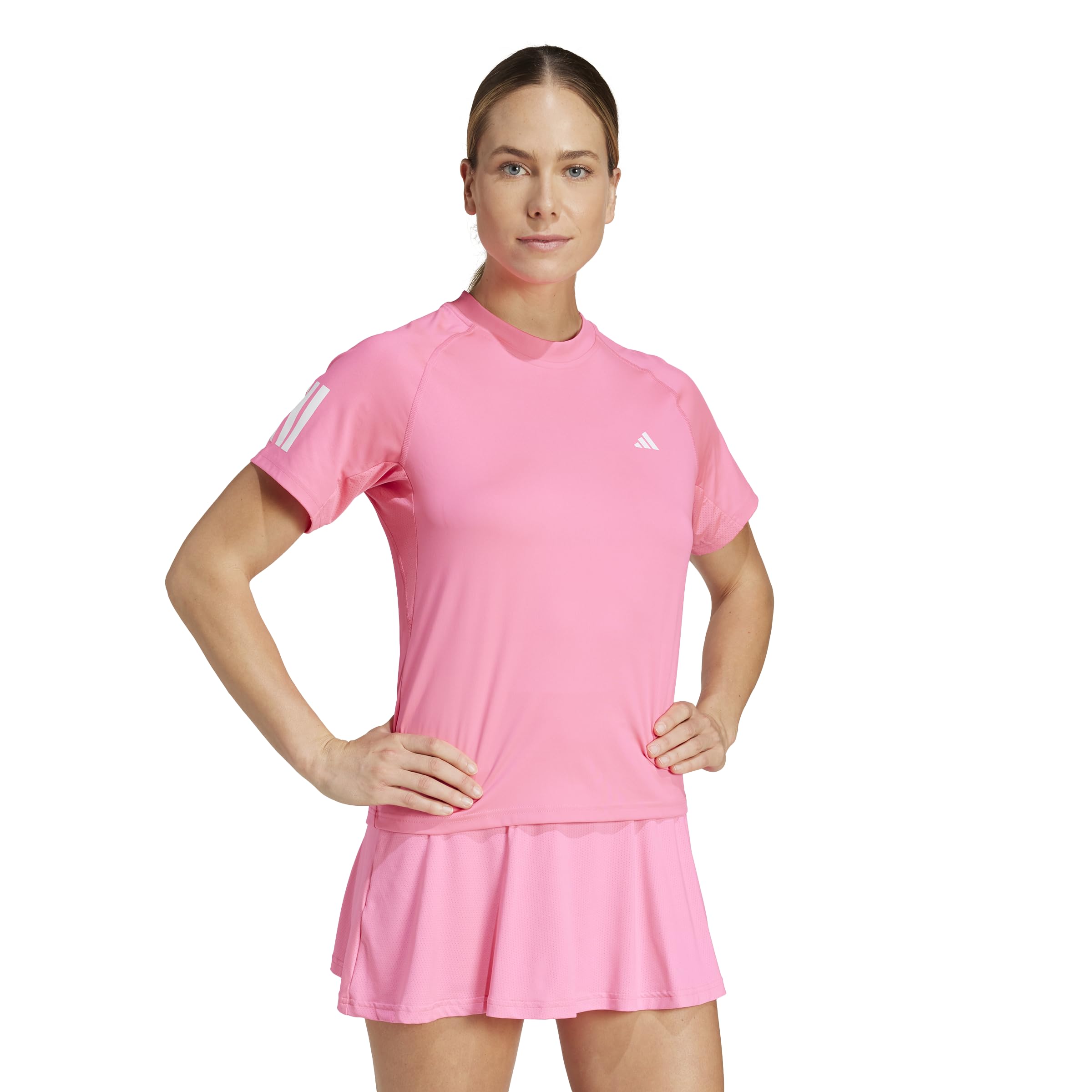 adidas Club Tennis Climacool 3-Stripes T-Shirt Club Tennis Climacool - Camiseta de 3 Rayas Mujer