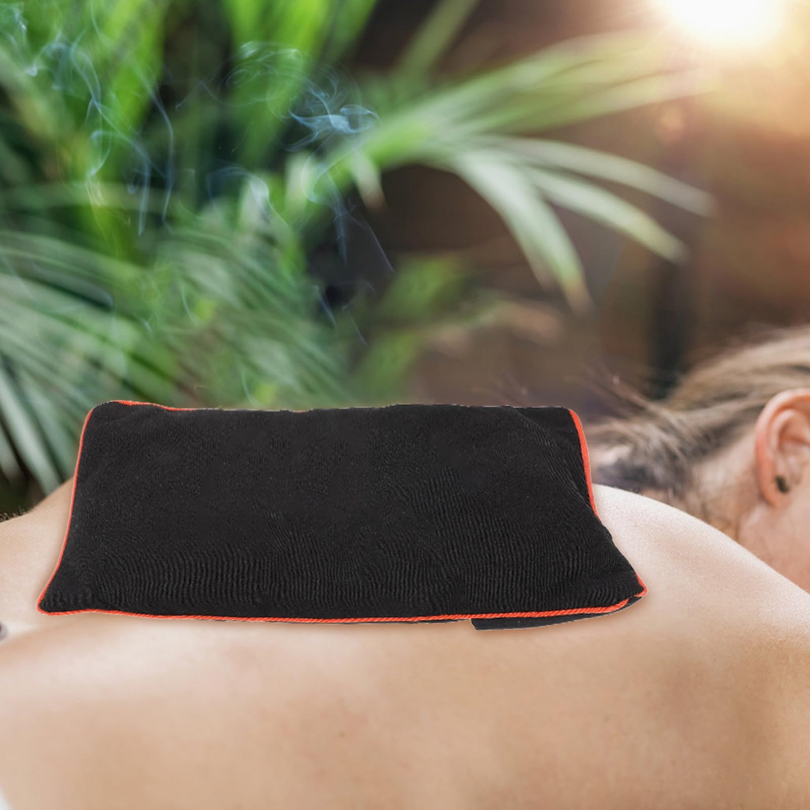 Salzheizkissen für Bauch und Taille Tragbares Wärmekissen aus Salz und Stoff Fördert Durchblutung und Lindert Verspannungen fürs Büro und Reisen