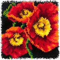 Algopix Similar Product 3 - Dimensions Needlecrafts Red Poppy Trio