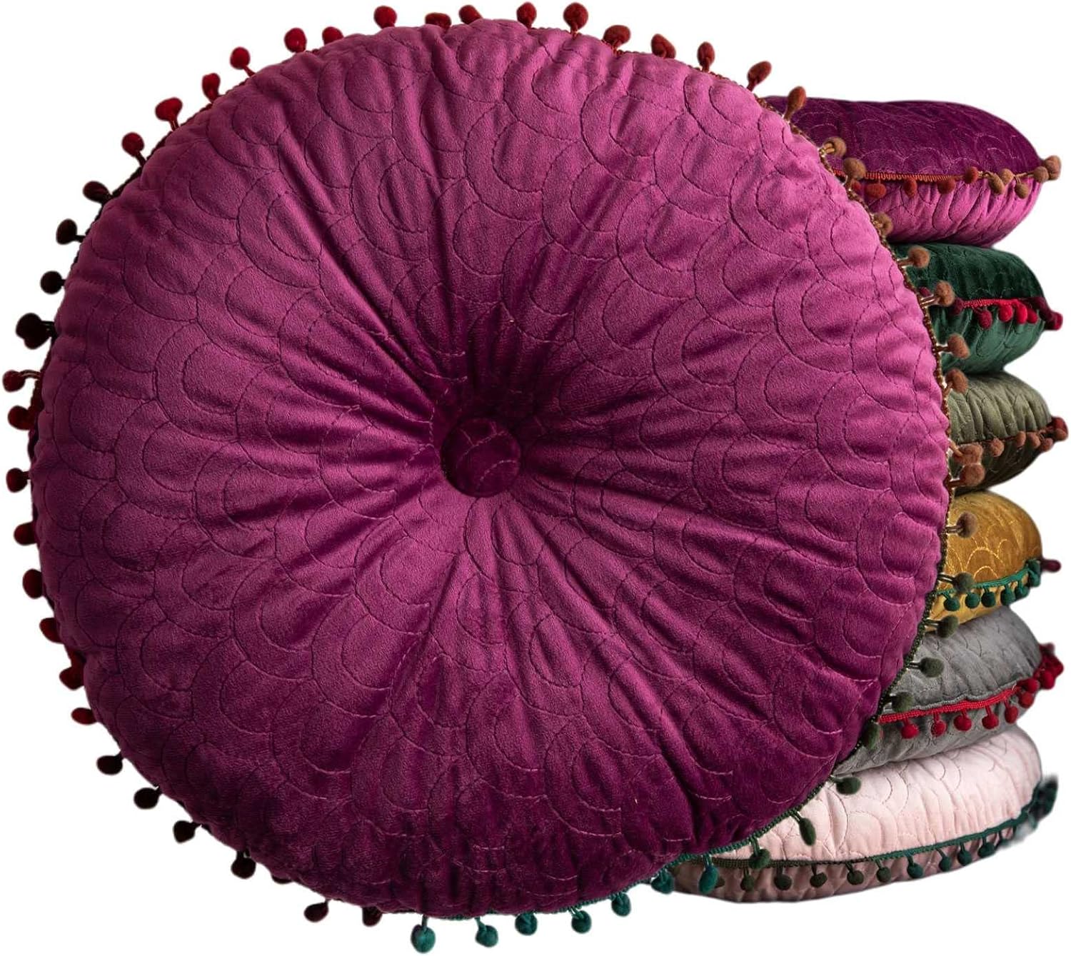 Lyubov Round Chair Pads Seat Cushion Butt Pad Plush