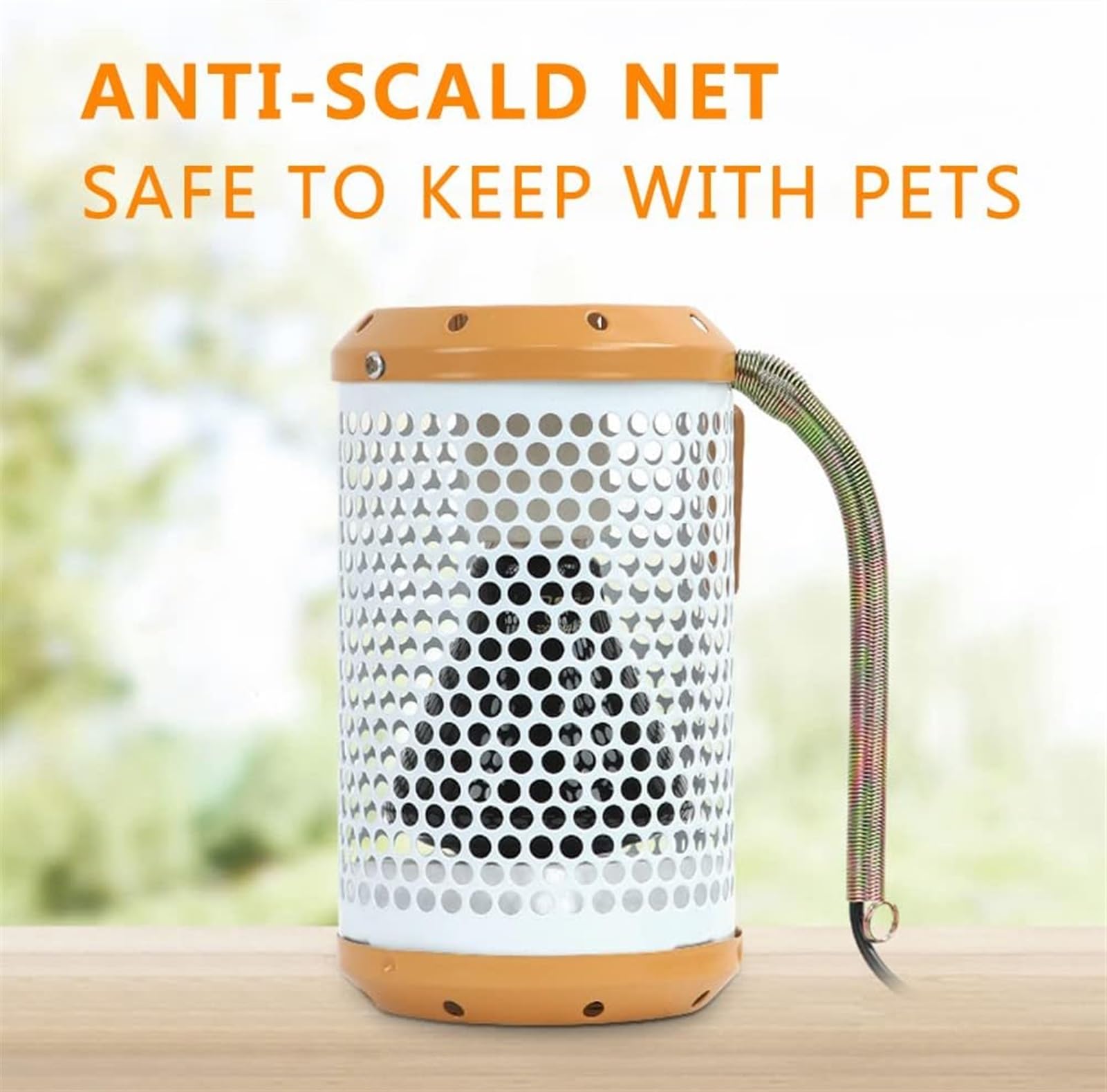 Lámpara calefactora for mascotas en invierno, emisor de calor cerámico con calentamiento a temperatura constante sin luz, bombilla de calor cerámica, adecuada for mascotas pequeñas como gatos y pájaro