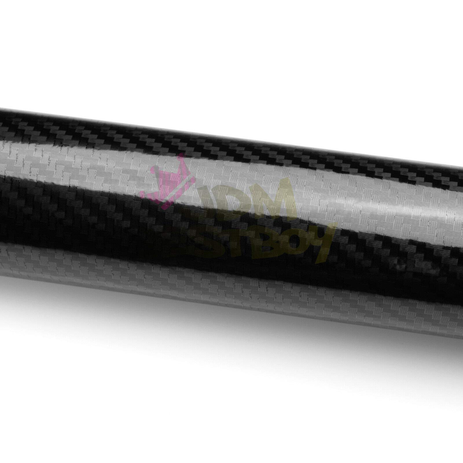 JDMBESTBOY Free Tool Kit 5D Basic High Gloss Black Carbon Fiber Car Vinyl Wrap Sticker Decal Film Sheet Air Release - 60