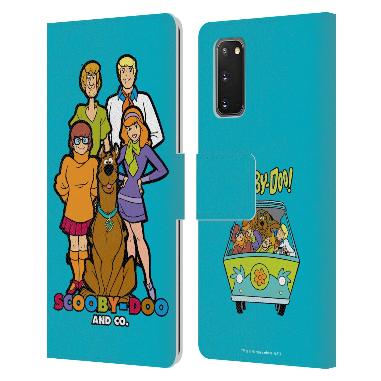 Étui Scooby-Doo Samsung S20 Portefeuille Multi Support