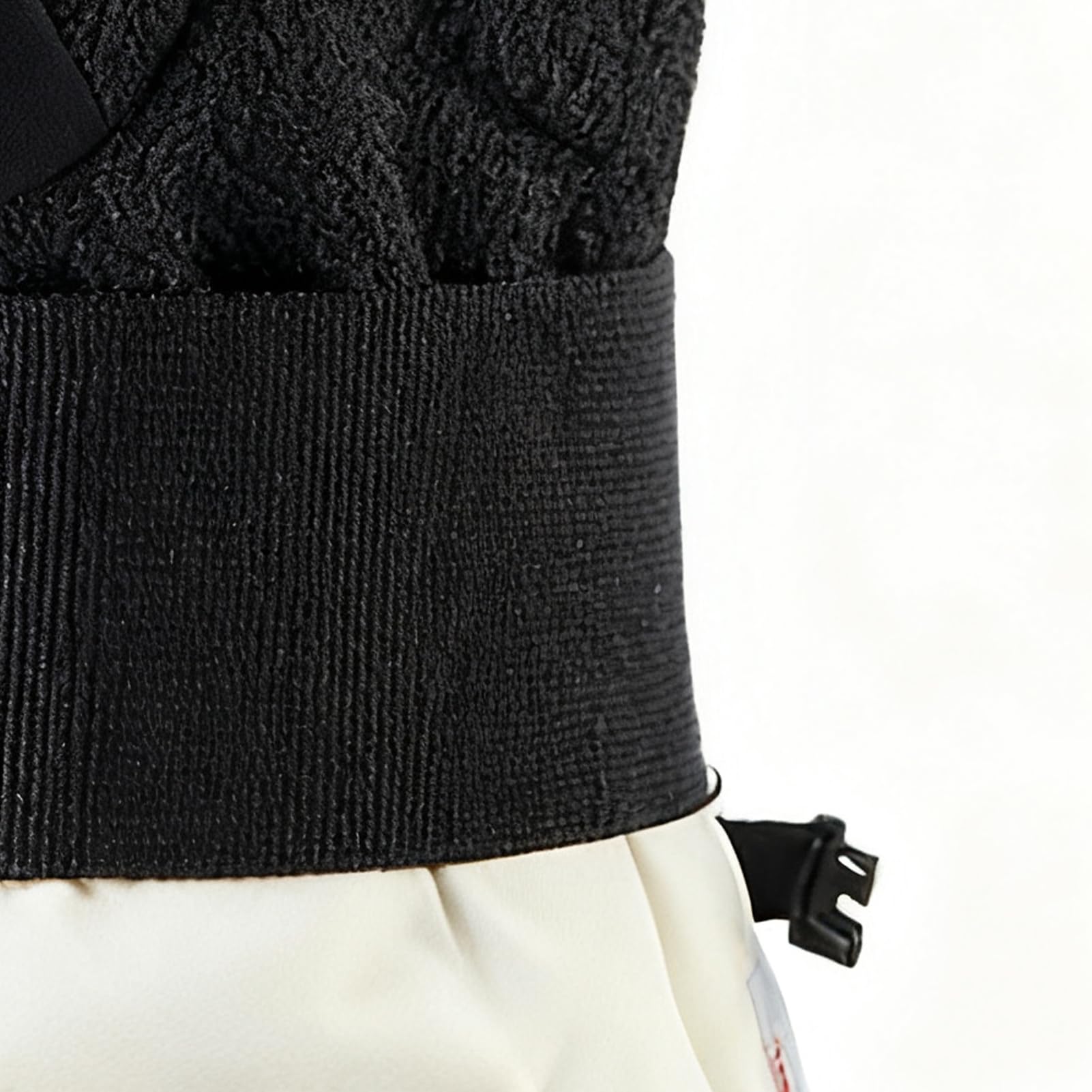 Guantes de conducción de invierno, compatibles con pantalla táctil, diseño aislado con forro polar, protección de muñeca, palma antideslizante con correa ajustable, clima frío, ciclismo, esquí