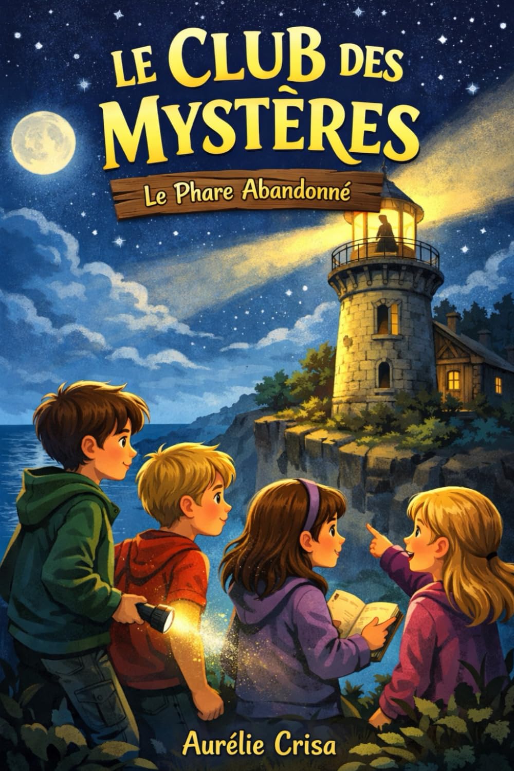 Le club des mystères : Le phare abandonné: Une enquête pour les 8-12ans