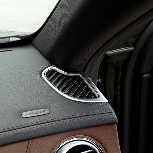 Miniatura 3 de YIWANG - Cubierta de salida de aire acondicionado para salpicadero (2 unidades, para Mercedes Benz Clase S W222