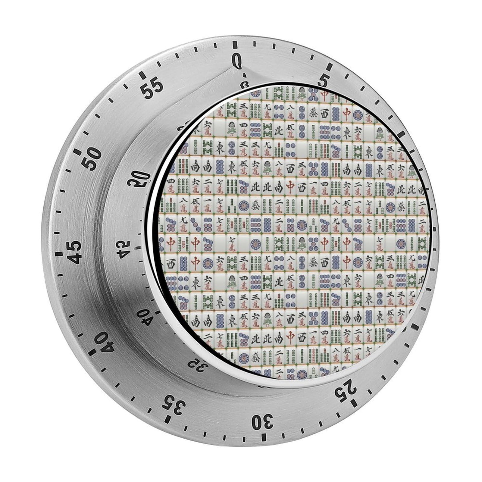 Mahjong Sign Mechanical Rotary Timer, Used for Daily Timing