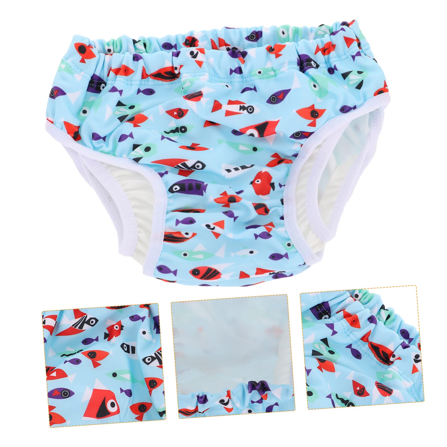 ibasenice 3 Piezas Pañales De Natación Para Niños Pequeños Uroclepsia Pañales Pañal Reutilizable Para Orinar Pañales Para Niños Niño Pañal Bañador Infantil Lona Bebé Shorts De Baño Ligero