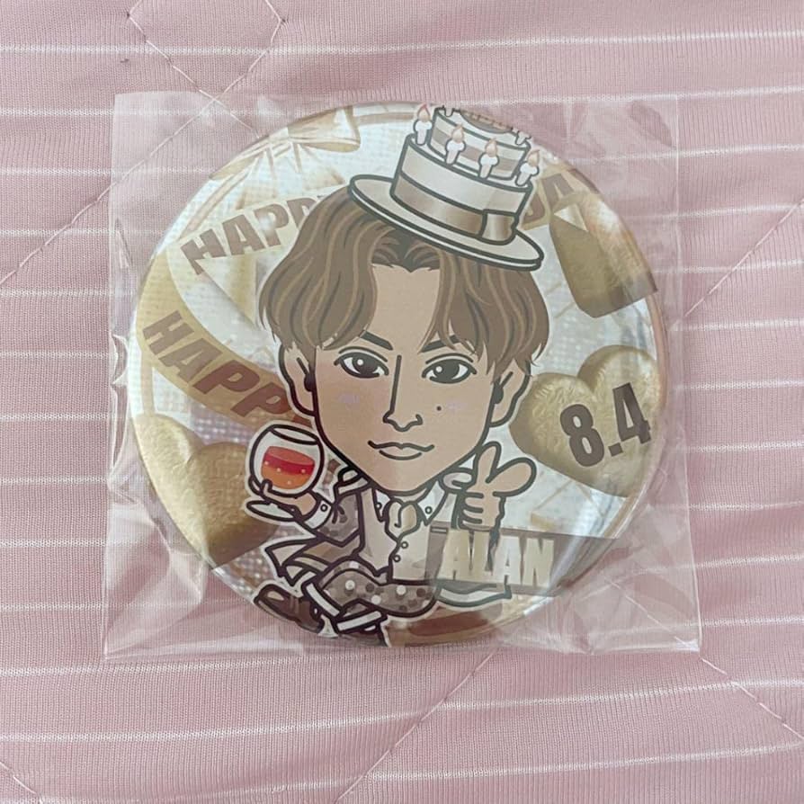 白濱亜嵐 75mm缶バッジ BD レア 白濱亜嵐 75mm缶バッジ BD レア