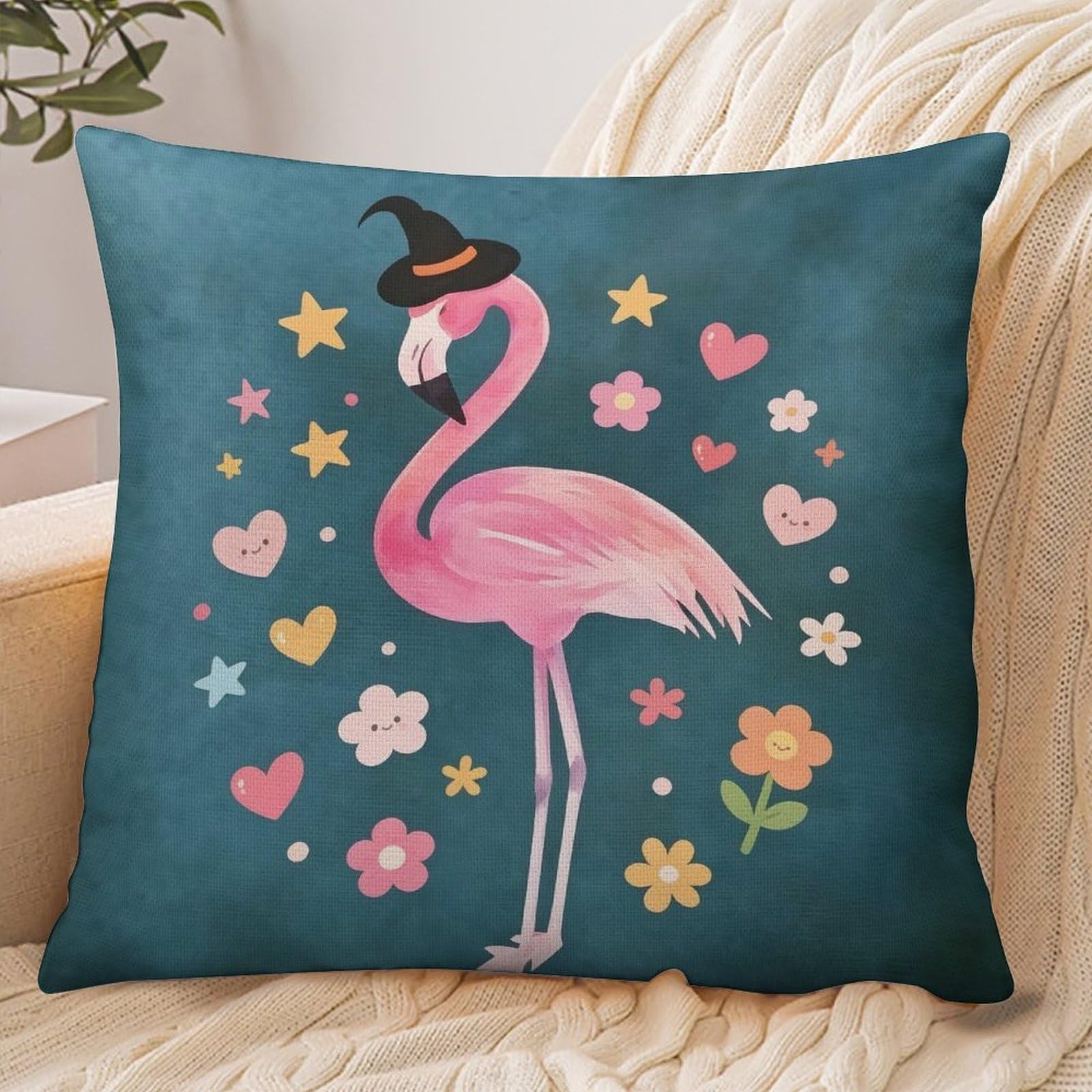 Fekiloot Style Flamingo Pillowcase Pillow Sham Pillow Case