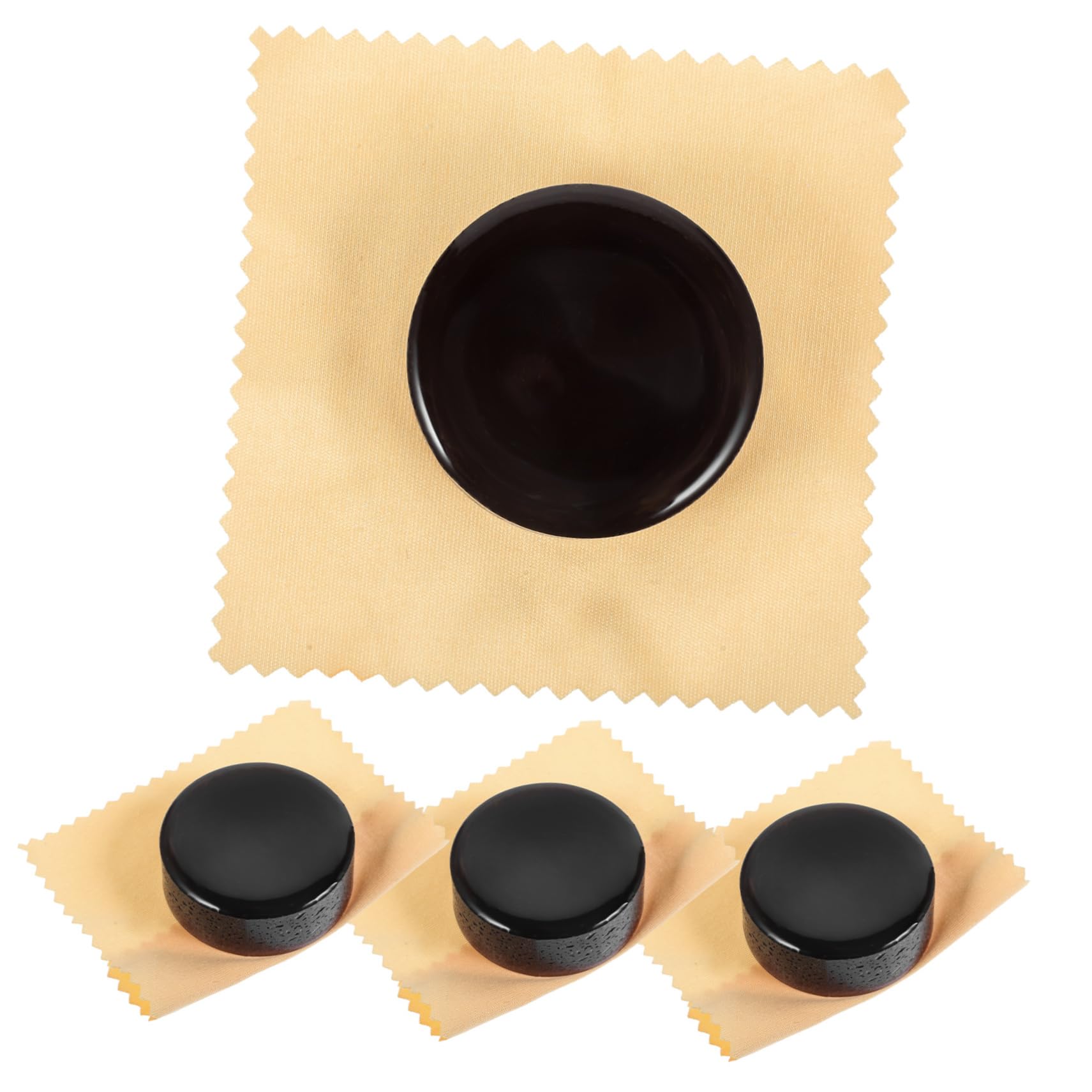 ERINGOGO 4pcs String Violin For Stringed Instrument For Viola Instrument Maintenance Supplies For Cello Low Dust Replacement Low Black