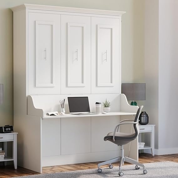 Xtraroom Alegra Queen Murphy Bed with Desk