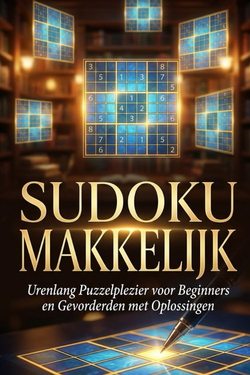 Sudoku Makkelijk: Urenlang Puzzelplezier voor Beginners en Gevorderden met Oplossingen (Sudoku voor Iedereen)