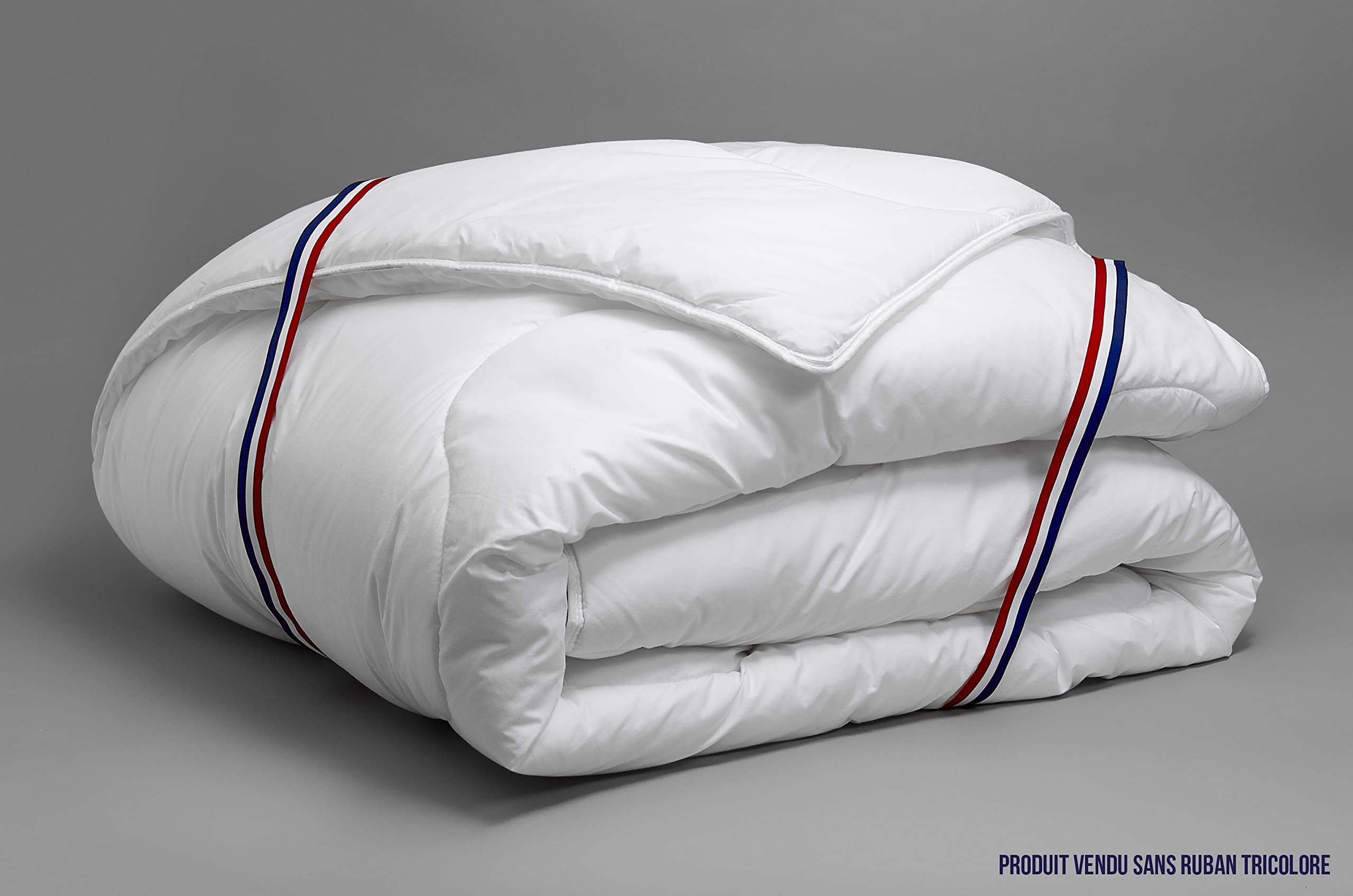 DODO - Couette Chaude Ultra Gonflante 220x240 cm - Convient 1-2 Personnes - Tissu 65% Polyester 35% Coton - Garnissage 100% Thermolite Ultra Polyester 350g/m² - Lavable en Machine à 40°C