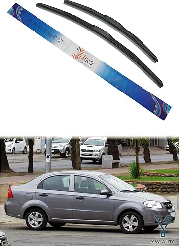 Miniatura 3 de Front Windshield Three-Section Wiper Blade Set 2 Pack for Aveo 07-11 (for Aveo 07-11 22"+18")