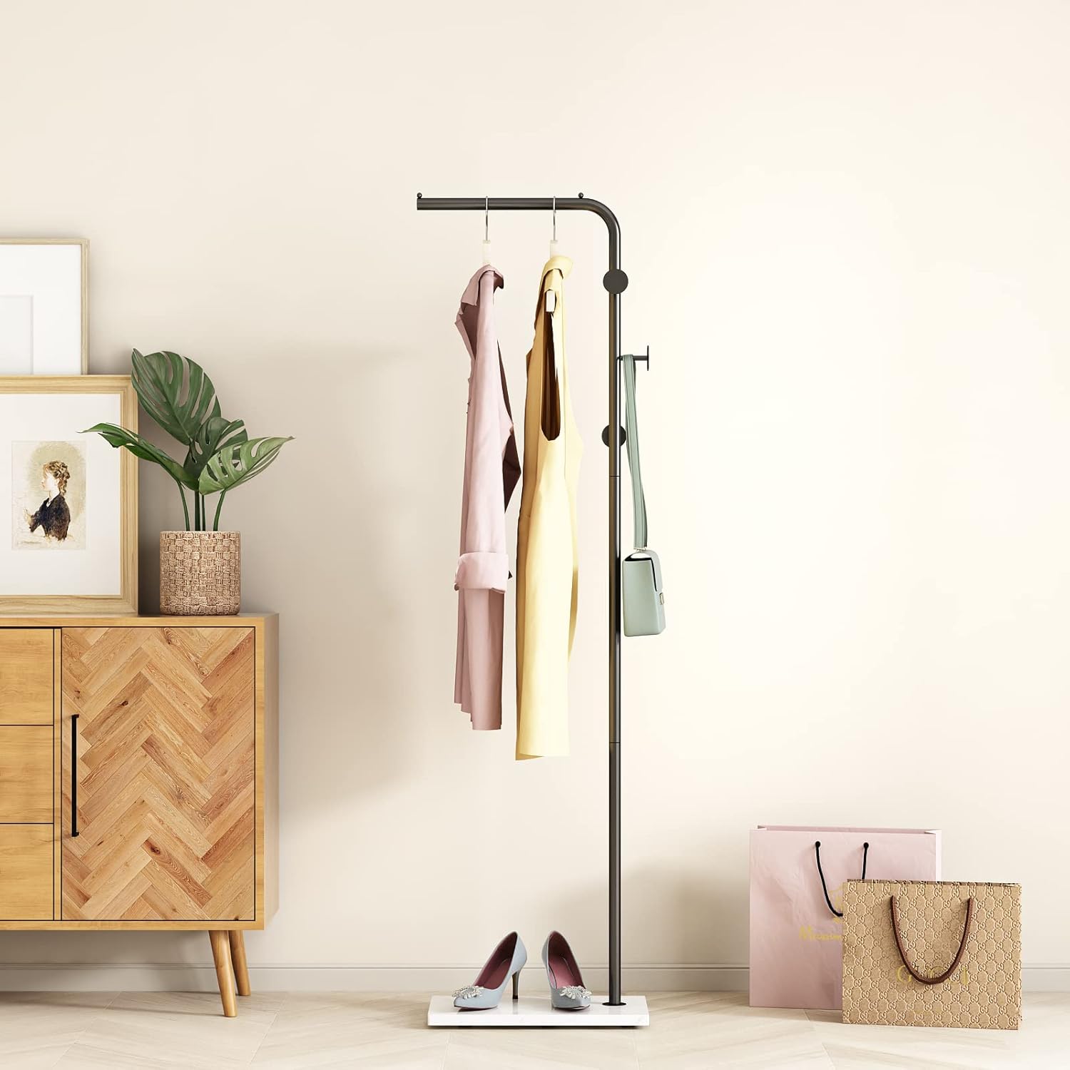 Gold Coat Rack Modern Coat Rack for Entryway Hallway Office