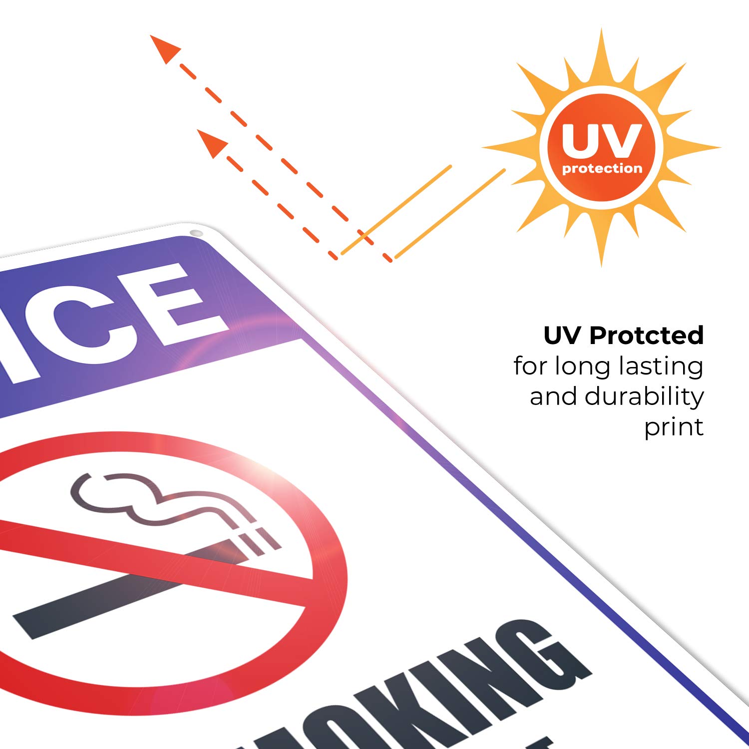 Best Cyber Deals 🔥 No Smoking Sign, No Smoking Within 25 Feet of Building Entrance Sign, 10x14 Heavy Aluminum, Long Lasting Weather/Fade Resistant, Easy Mounting, Indoor/Outdoor Use, Made in USA by Sigo Signs Limited Stock No Smoking Sign, No Smoking Within 25 Feet of Building Entrance Sign, 10x14 Heavy Aluminum, Long Lasting Weather/Fade Resistant, Easy Mounting, Indoor/Outdoor Use, Made in USA by Sigo Signs