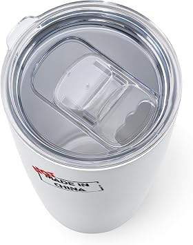 CafePress NOT MADE IN CHINA Stainless Steel Travel Mug 20 oz. Insulated Stainless Steel Coffee Tumbler