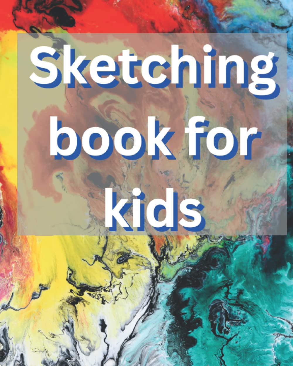 Sketching material: Large sketch book for drawing and writing journals (120 pages) 8 by 10 inches