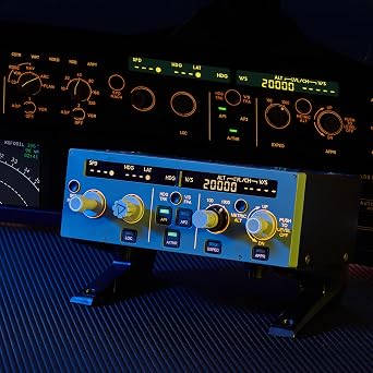 MiYee Wingflex A320 FCU CUBE Flight Simulator Control Unit A320 Panel Game Simulator Plug-and-Play Real Aircraft Feel