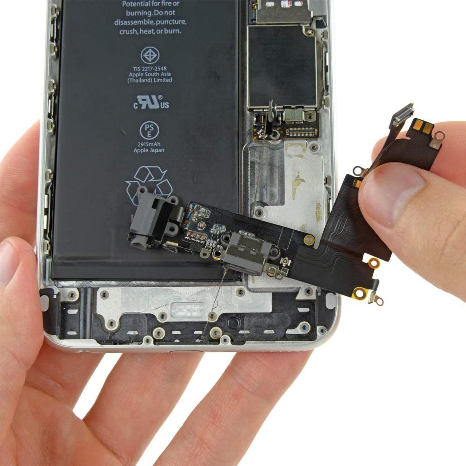 Ladebuchse Flex Kabel Für IPhone 11 – Inkl. Werkzeug & Wasserdichtem Kleber, Schwarz