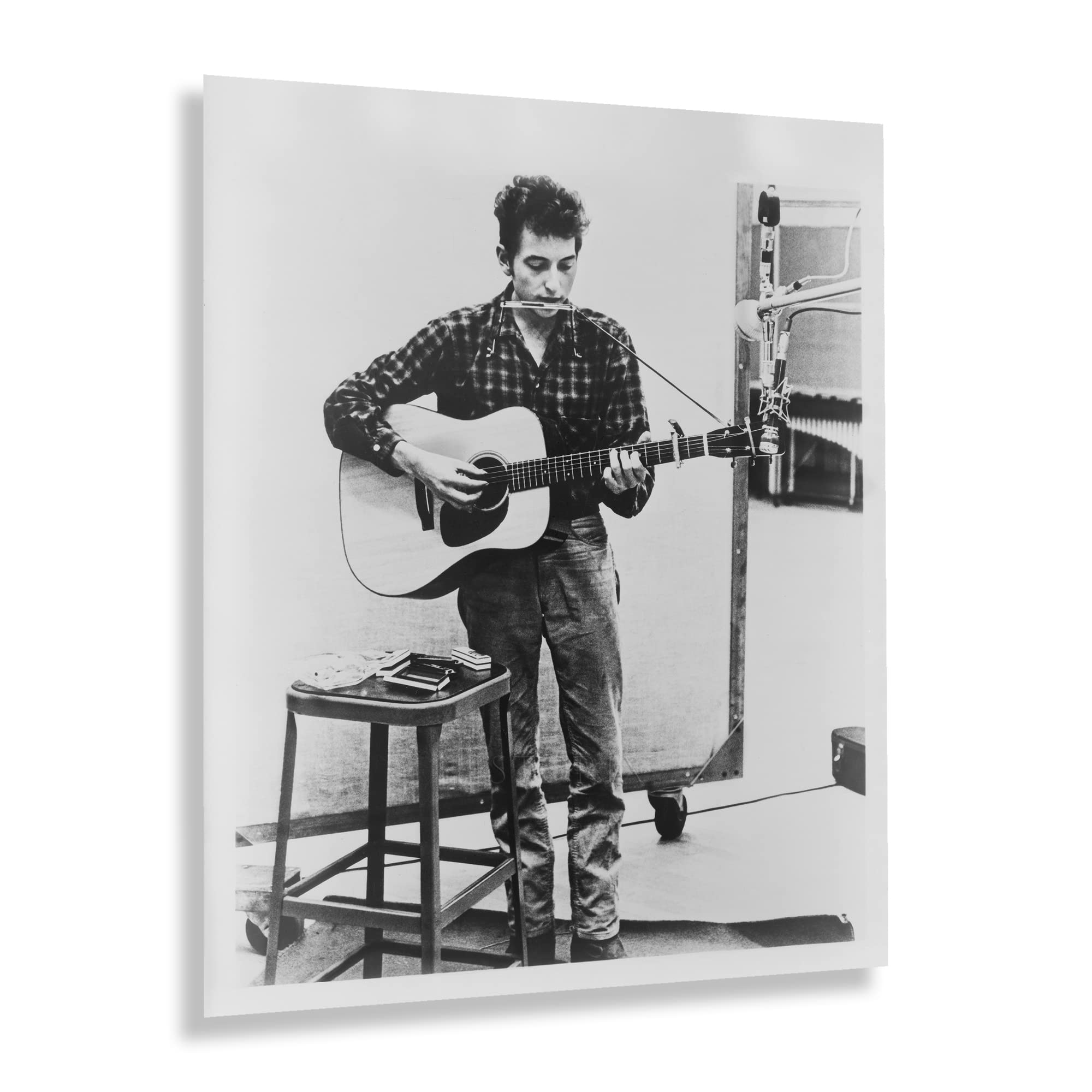 Amazon.com: HISTORIX 1965 Bob Dylan Self Portrait Photo - 8x10