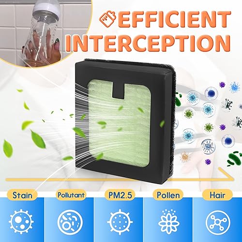 Miniatura 6 de Paquete de 2 filtros HEPA de repuesto compatibles con Baby Brezza Bottle Dryer Advanced y Baby Brezza Bottle Washer Pro