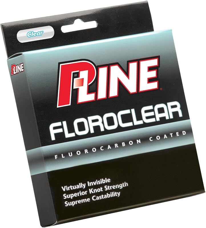 Línea de pesca transparente P-Line Floroclear (carrete de relleno)