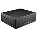 Silverstone Technology Milo 11 Slim & Compact Micro-ATX enclousre for Office or Home Theater, Requires TFX PSU (Sold Separately), SST-ML11B