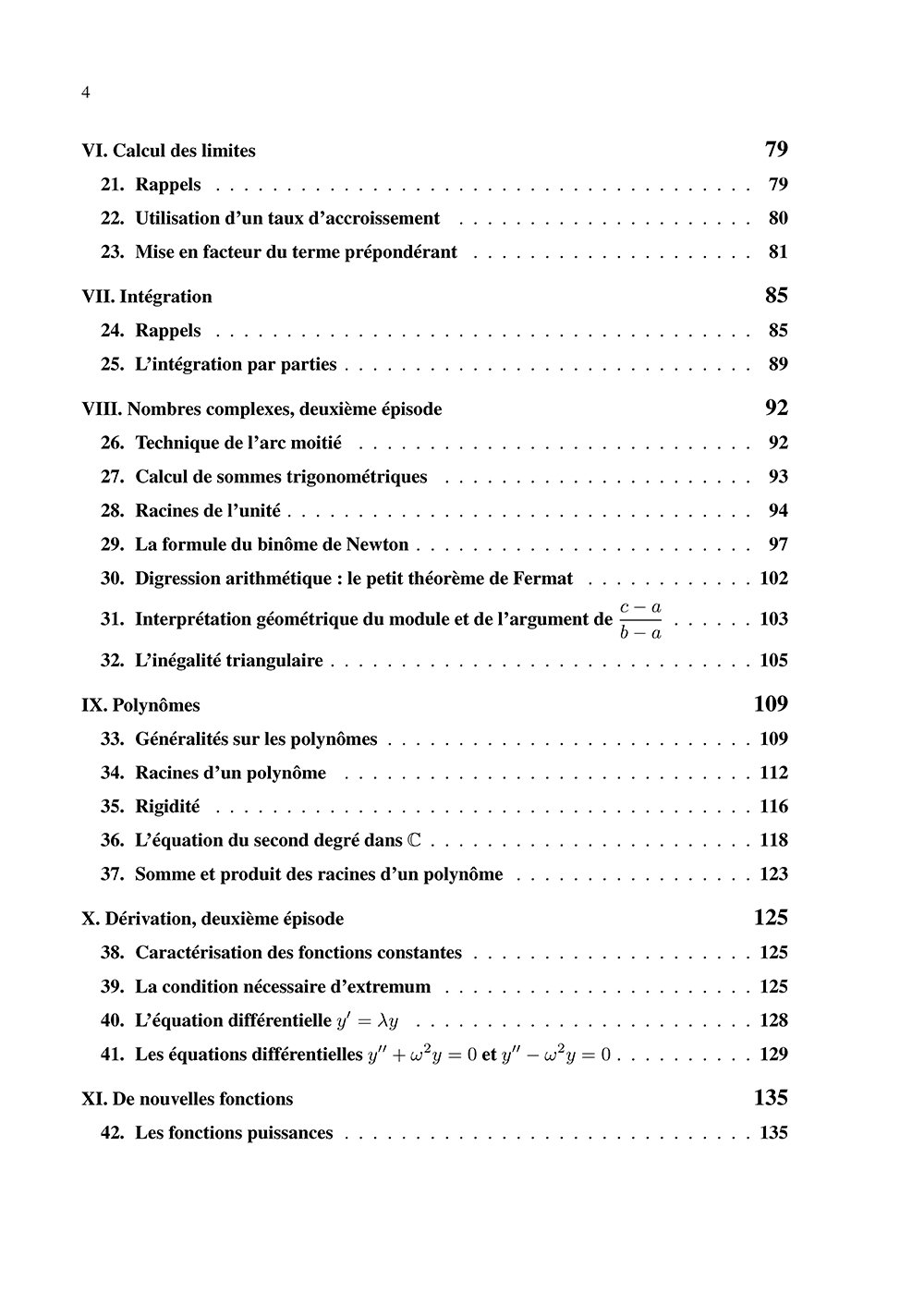 Calculus - Mathématiques du lycée au supérieur: Consolider et approfondir