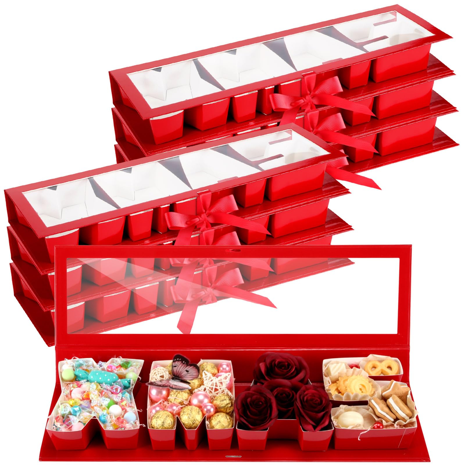 Amazon.com: AmazingSpark 6 Pack Xmas Letter Boxes for Christmas