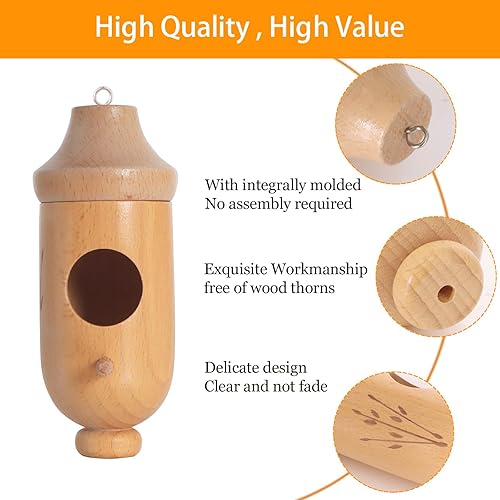 Miniatura 4 de Nueva casa de colibrí de madera 2025