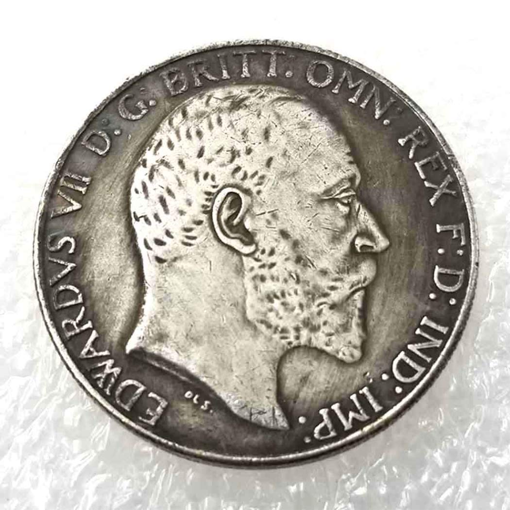 Lktingbax Silver Antique 1905 British Florin-Edward Vii Old Coin-Uk Old Coin-Commemorative Coin-Great England Coins-Discover History Of Uk Coins Making Life Easier