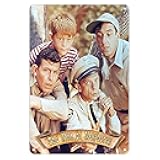 KENSILO Andy Griffith Show Men of Mayberry Cast Retro Classic TV Wall Art Decor Metal Tin Sign 8 x 12 inches