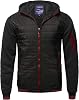 Youstar Men's Casual Basic Quilted Bomber Jacket