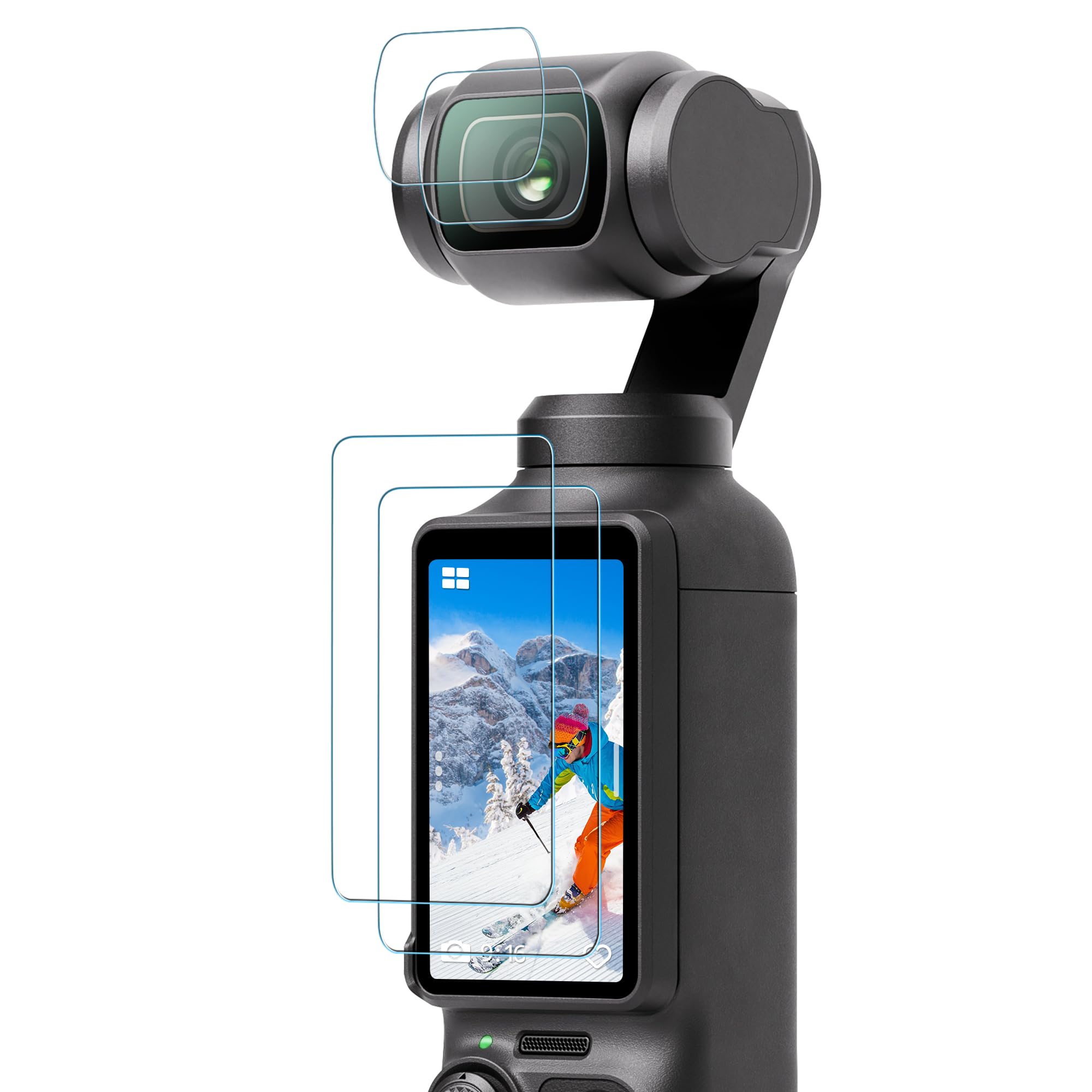 Amazon | CYNOVA Osmo Pocket 3 ガラスフィルム (4枚セット)DJI