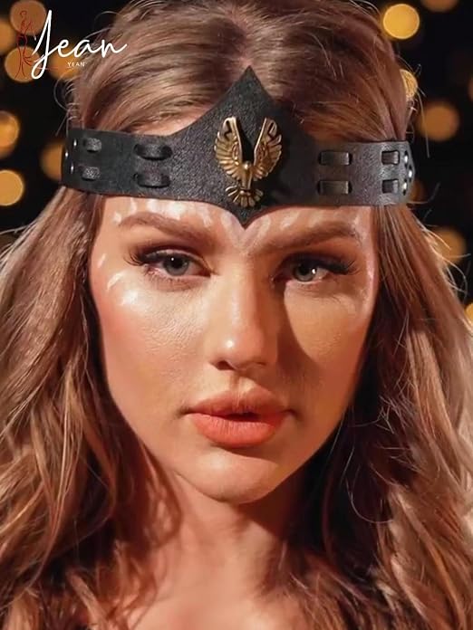 WHBM BRONZE FAUX LEATHER HEADBAND 61BWEDozoVL._AC_SY350_QL65_.jpg main image 4