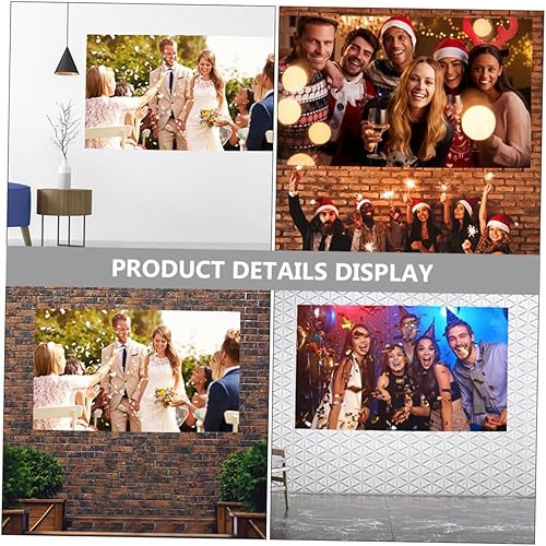 Miniatura 8 de Pantalla de proyección portátil de cine en casa HD para uso interior y exterior Pantalla de cine resistente a arrugas