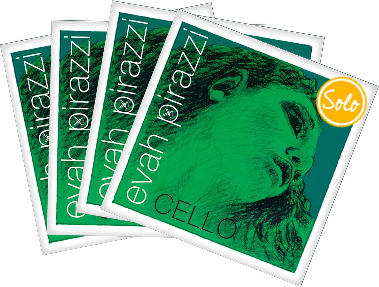 Evah Pirazzi Soloist Cello String Set – Powerful & Brilliant Tone